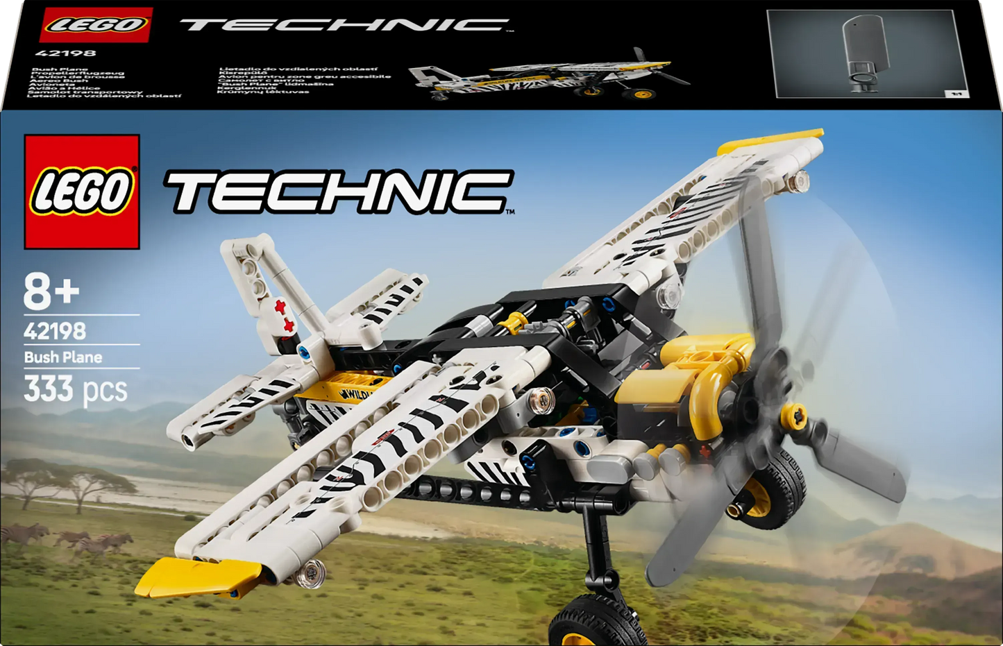 LEGO Oerwoud Vliegtuig 42198 Technic