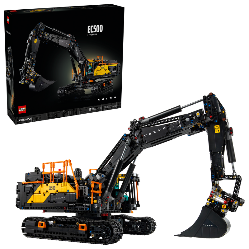 LEGO Volvo EC500 Hybride Rupsgraafmachine 42215 Technic