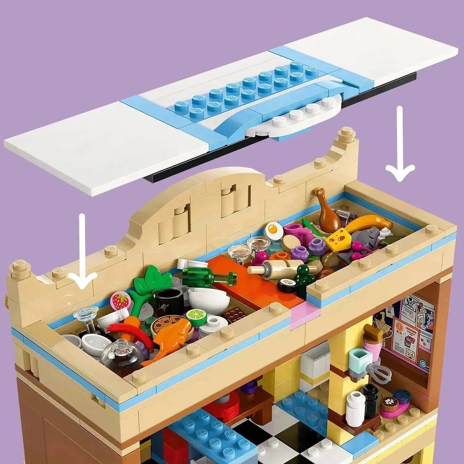 LEGO Kookles in het restaurant 42655 Friends -  - LEGO