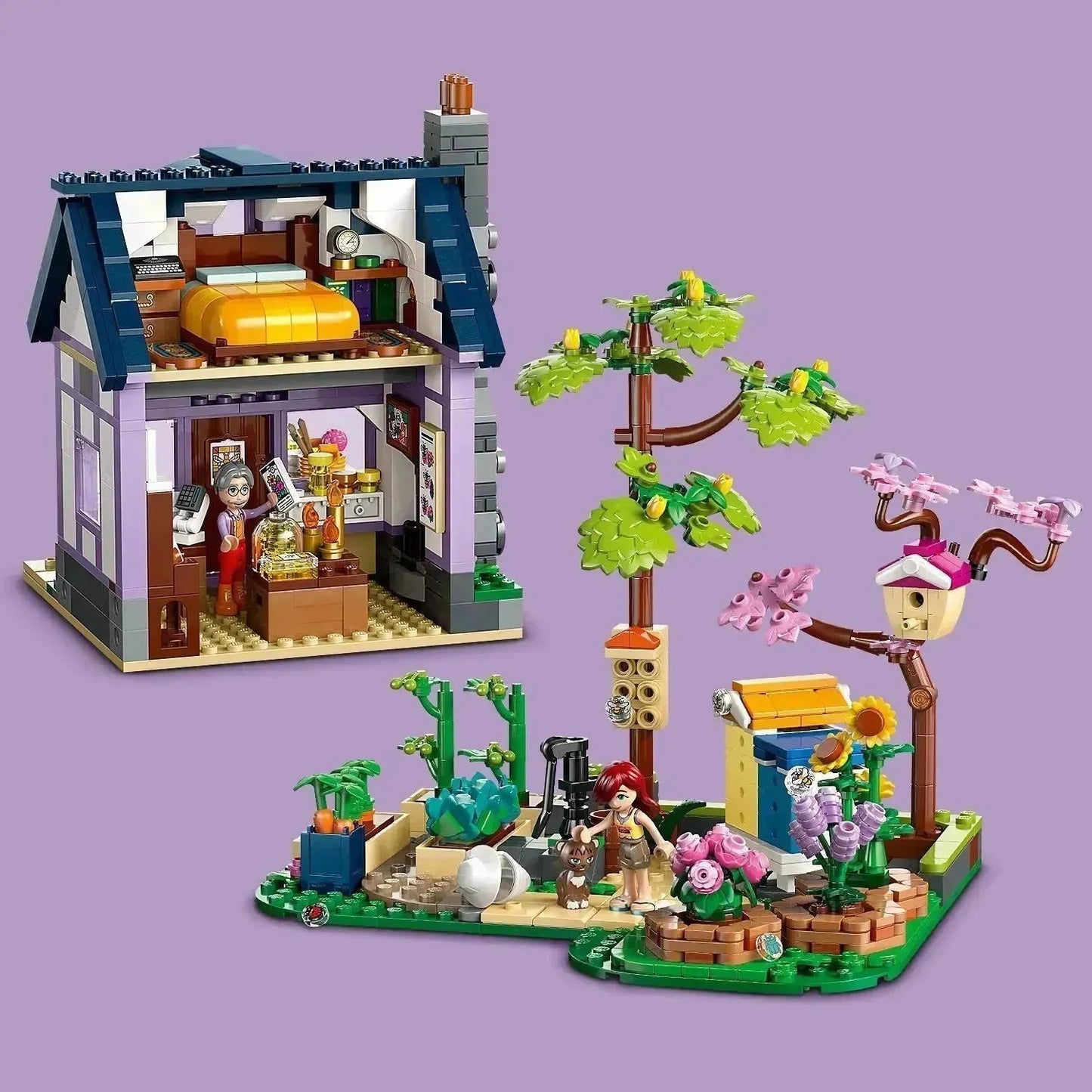 LEGO Imkerhuis en bloemen 42669 Friends