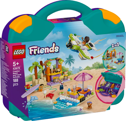 LEGO Creatieve strand en reiskoffer 42672 Friends