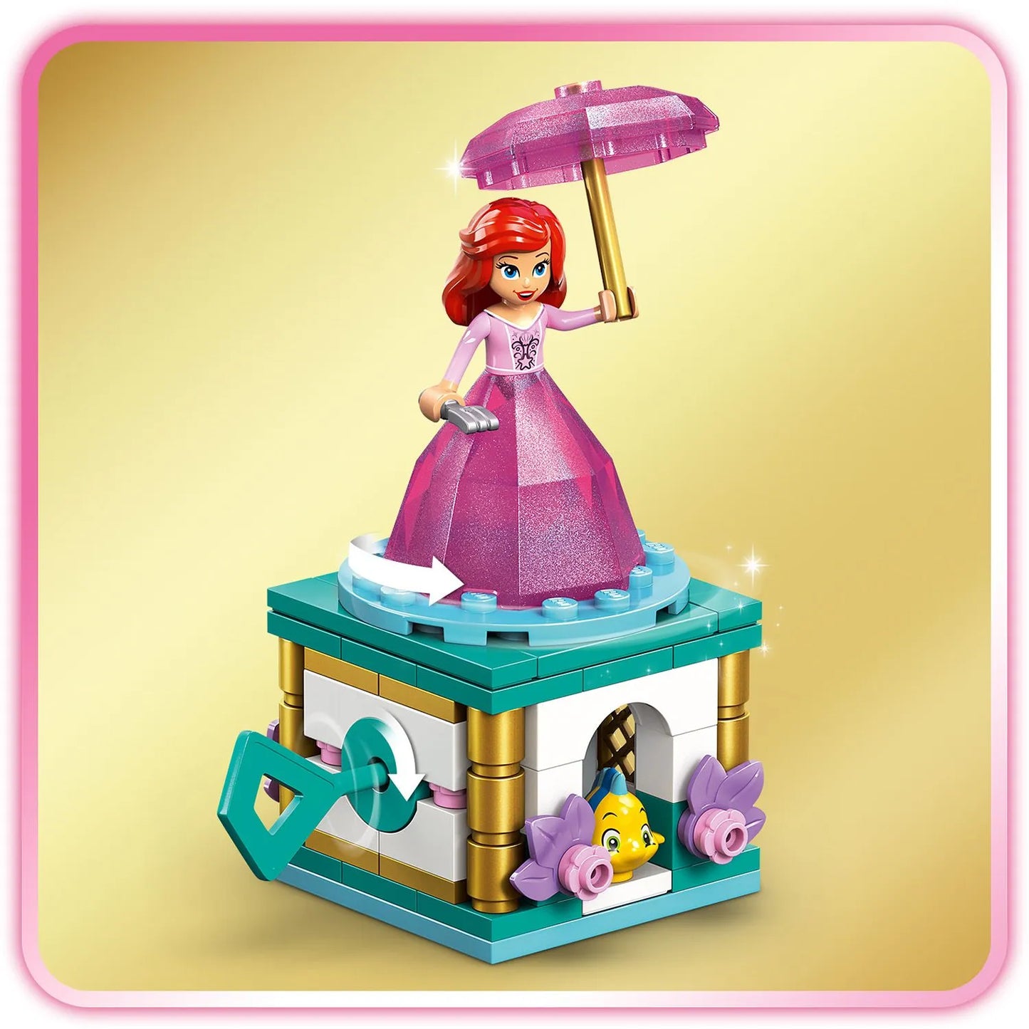 LEGO Draaiende Ariel 43259 Disney (Pre-Order: januari 2025)