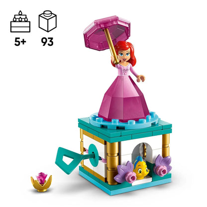 LEGO Draaiende Ariel 43259 Disney (Pre-Order: januari 2025)