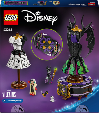 LEGO De jurken van Maleficent en Cruella De Ville 43262 Disney