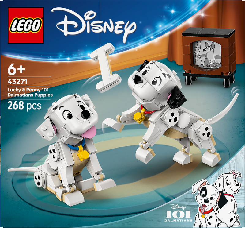 LEGO Lucky en Penny van 101 Dalmatiers 43271 Disney