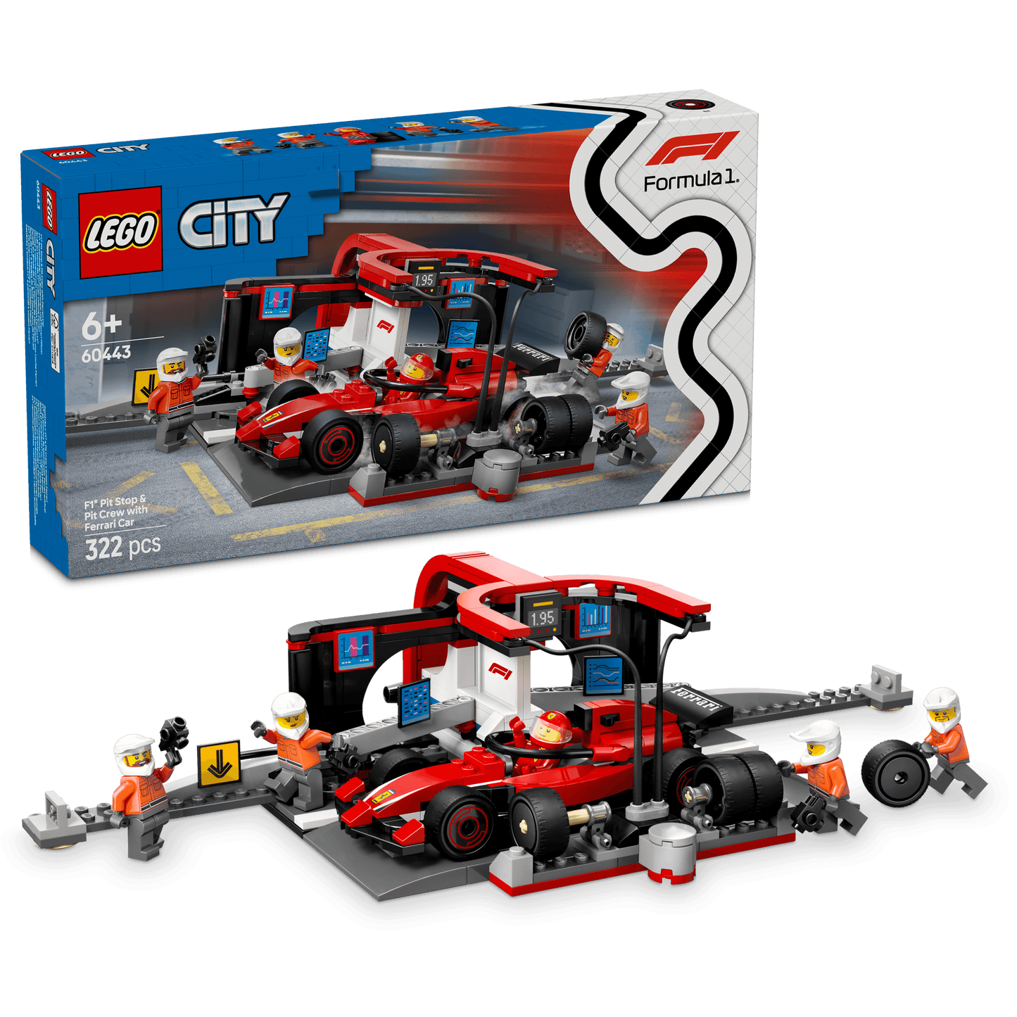 LEGO Formula 1 Pit Crew 60443 City (Delivery: January 1, 2025)