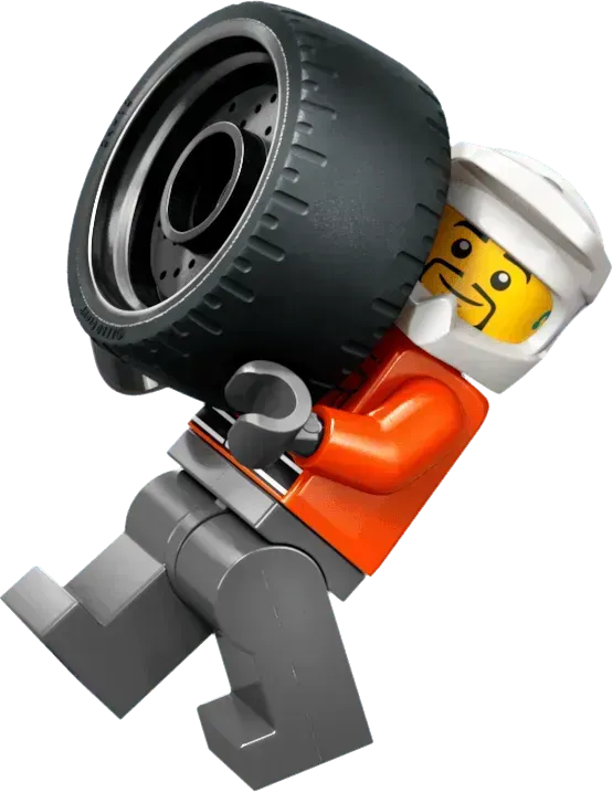 LEGO Pitcrew van de Formule 1 60443 City