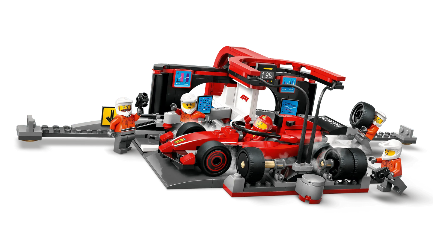 LEGO Pitcrew van de Formule 1 60443 City
