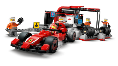 LEGO Pitcrew van de Formule 1 60443 City