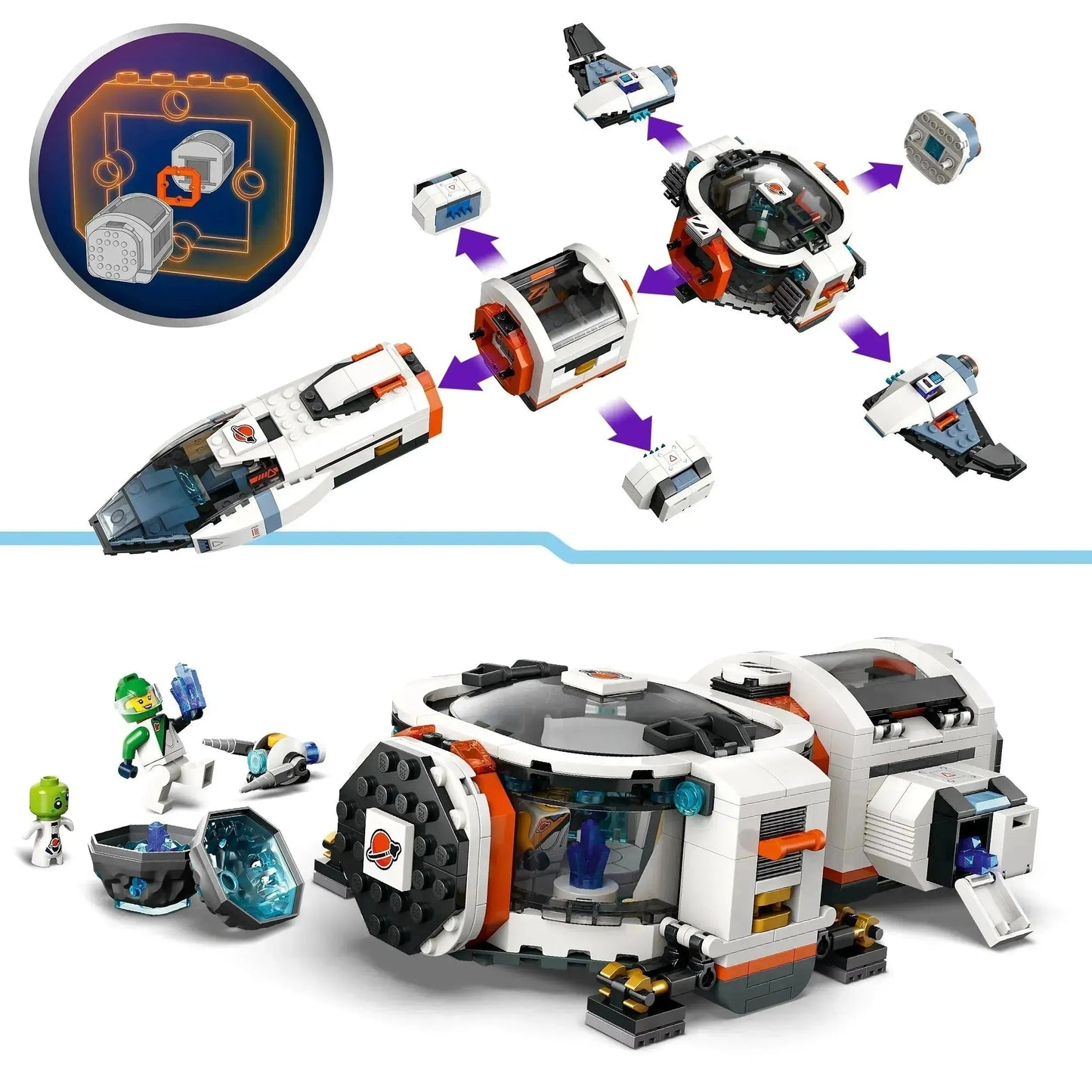 LEGO Modulair galactisch ruimteschip 60446 City