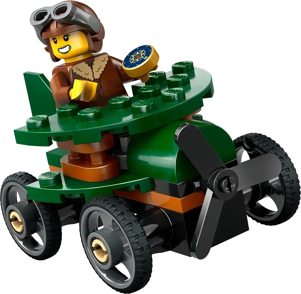 LEGO Raceauto pakket: vliegtuig vs ziekenhuisbed 60459 City