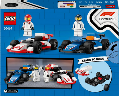 LEGO F1 Williams Racing & Haas Formule 1 auto's 60464 City