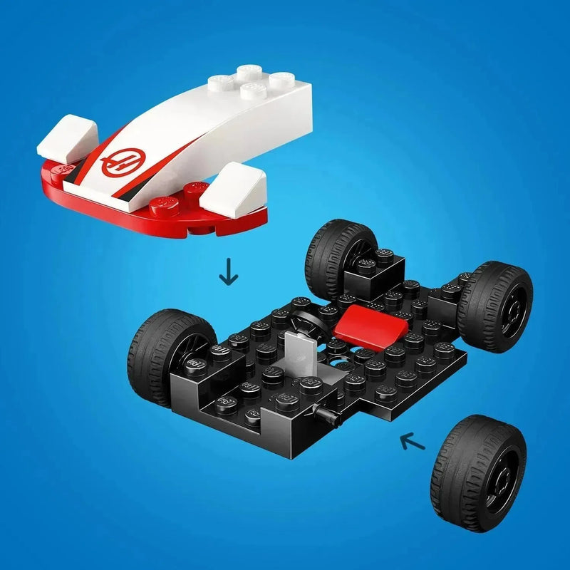 LEGO F1 Williams Racing & Haas Formule 1 auto's 60464 City