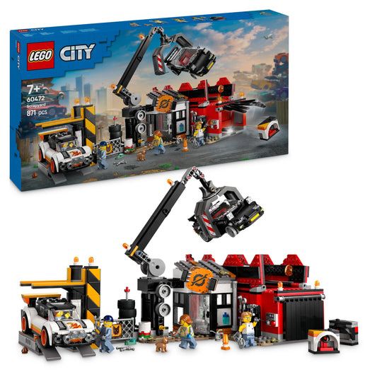 LEGO Scrapyard with Cars 60472 City