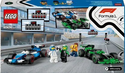 LEGO F1 Start lijn met VCARB & Sauber Formule 1 auto's 60474 City