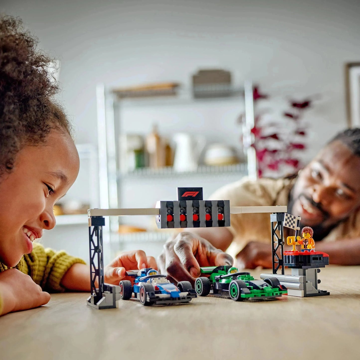LEGO F1 Start lijn met VCARB & Sauber Formule 1 auto's 60474 City