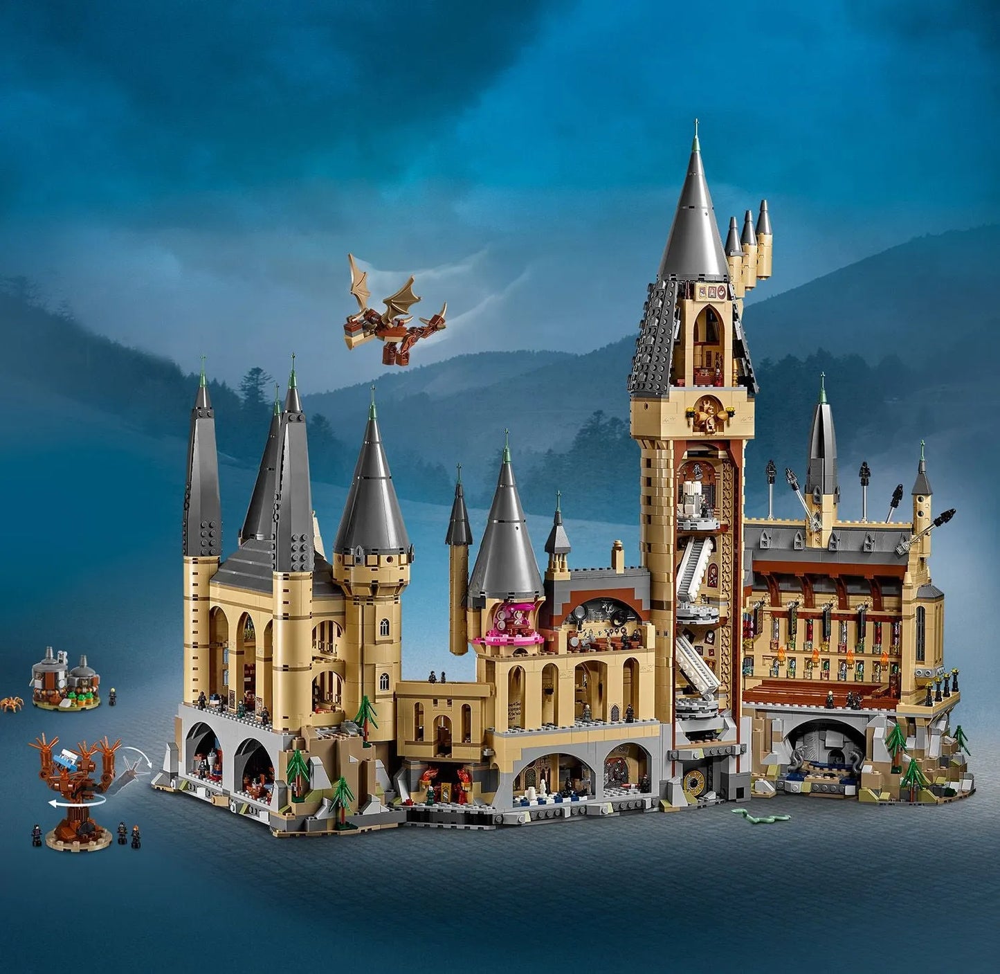 LEGO Het Kasteel Zweinstein met 6.000 stenen 71043 Harry Potter