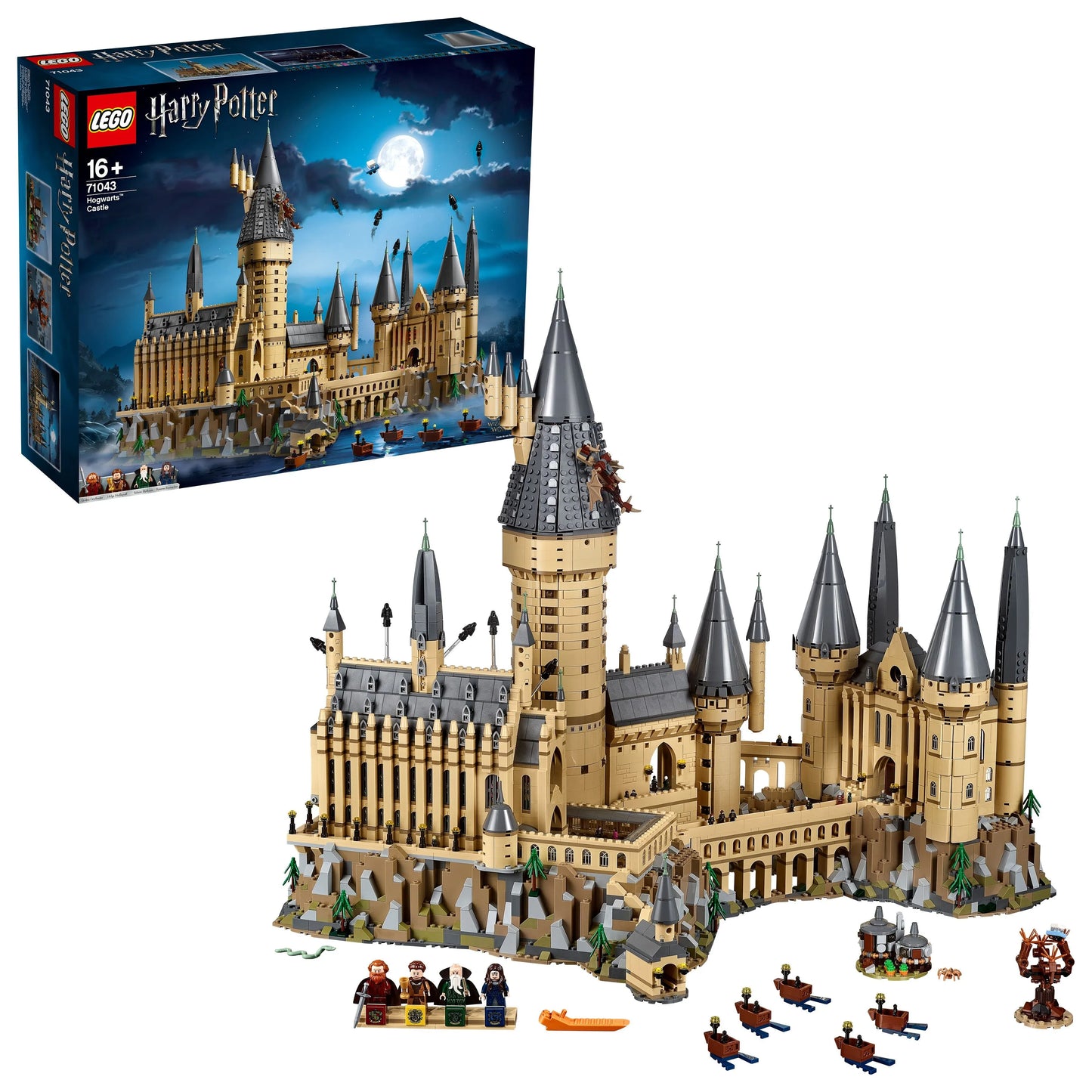 LEGO Het Kasteel Zweinstein met 6.000 stenen 71043 Harry Potter