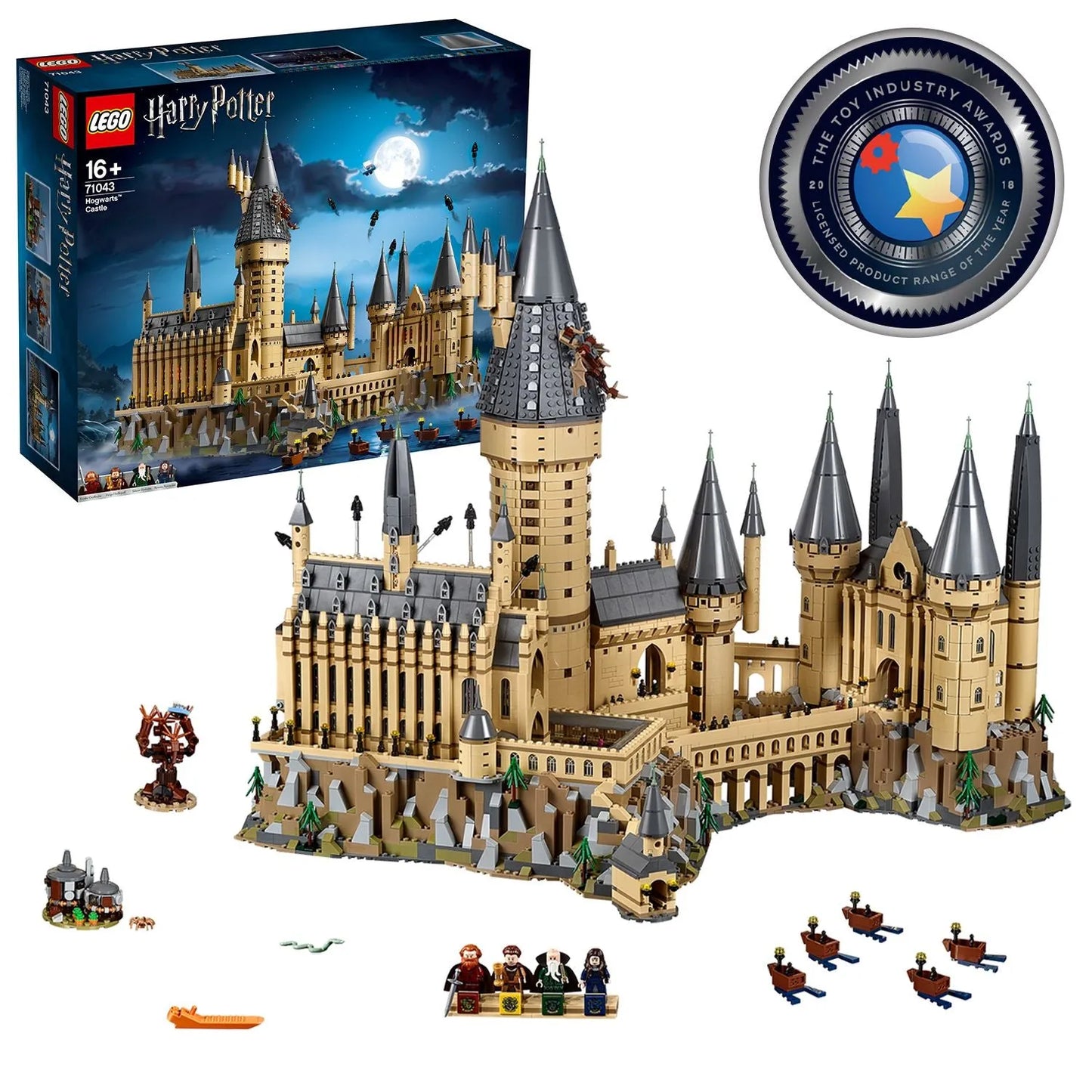 LEGO Het Kasteel Zweinstein met 6.000 stenen 71043 Harry Potter