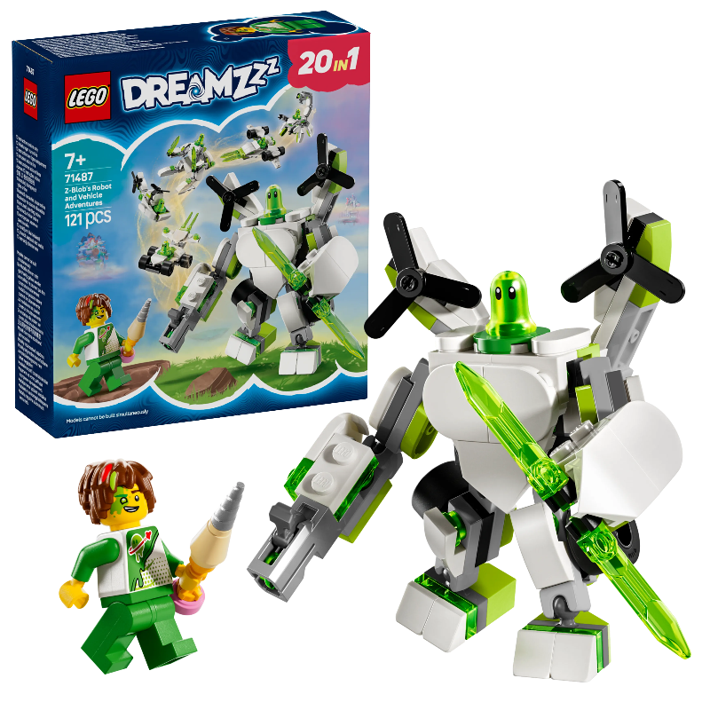 LEGO Z-Blobs robot- & voertuig avontuur 71487 Dreamzzz