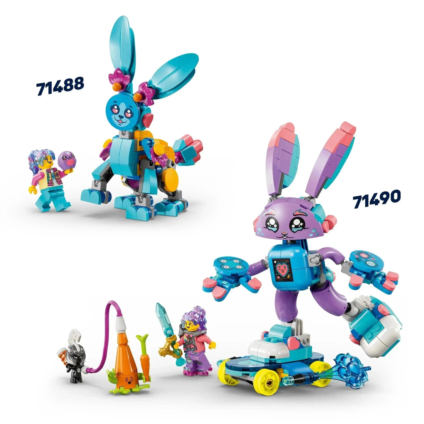 LEGO Izzie and Bunchu Rro the gaming bunny 71490 Dreamzzz