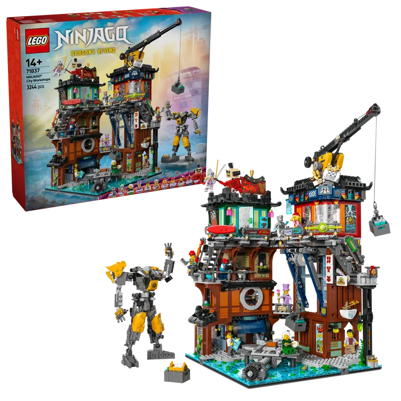 LEGO Ninjago City: Die Werkstätten 71837 Ninjago