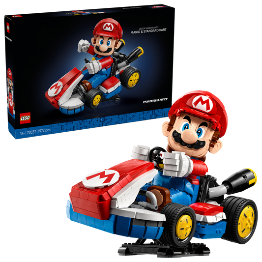 LEGO Mario Kart™ – Mario en standaardkart 72037 Supermario (Pre-Order:  augustus)