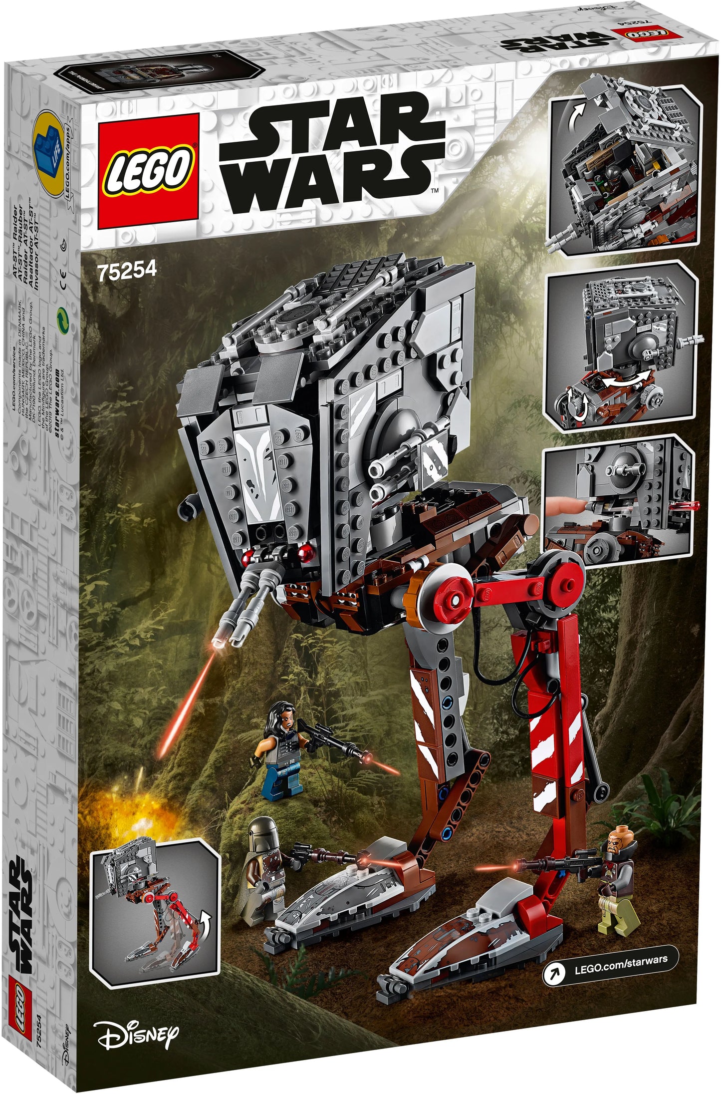 LEGO AT-ST Raider All Terrain Scout Transporter 75254 Star Wars