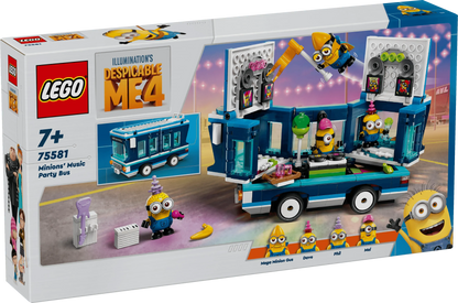 LEGO Muzikale feestbus van de Minions 75581 Minions