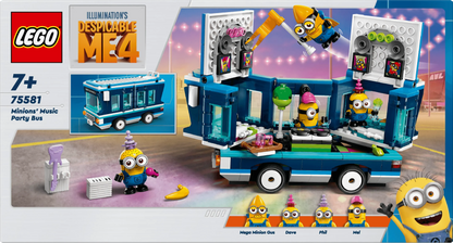 LEGO Muzikale feestbus van de Minions 75581 Minions