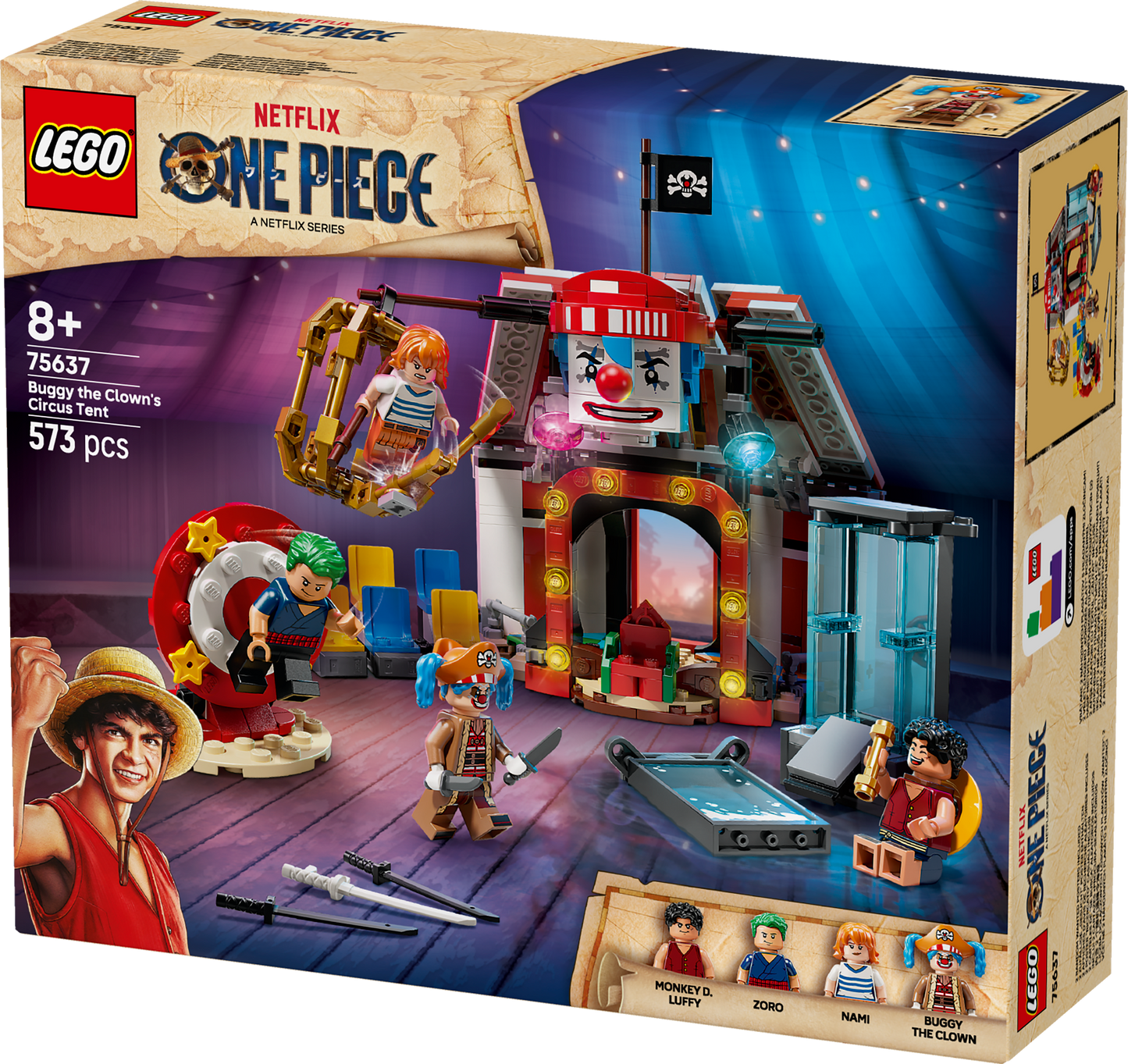 LEGO Circustent van Buggy de Clown 75637 One Piece