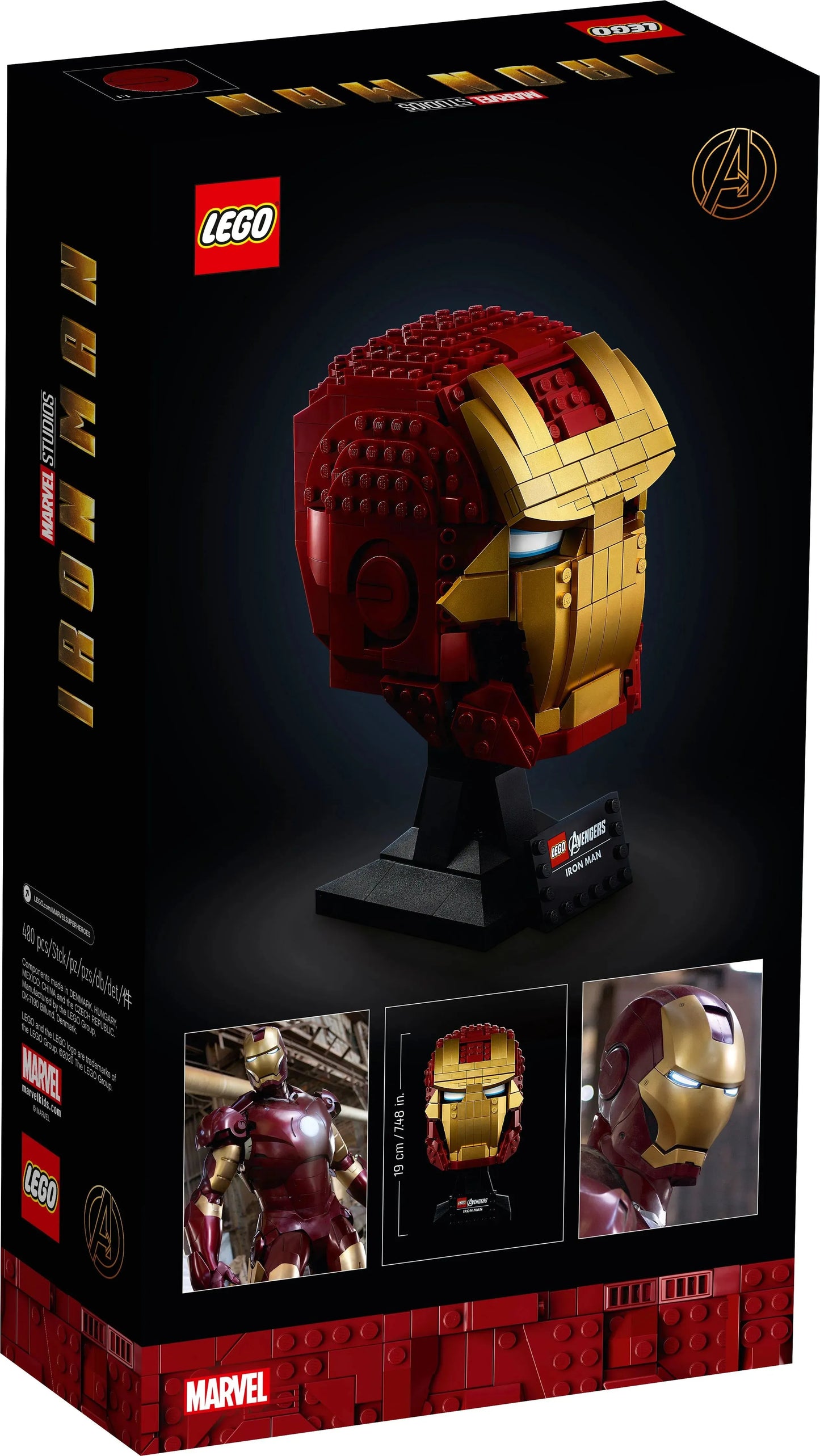 LEGO Iron Man Helm 76165 Avengers