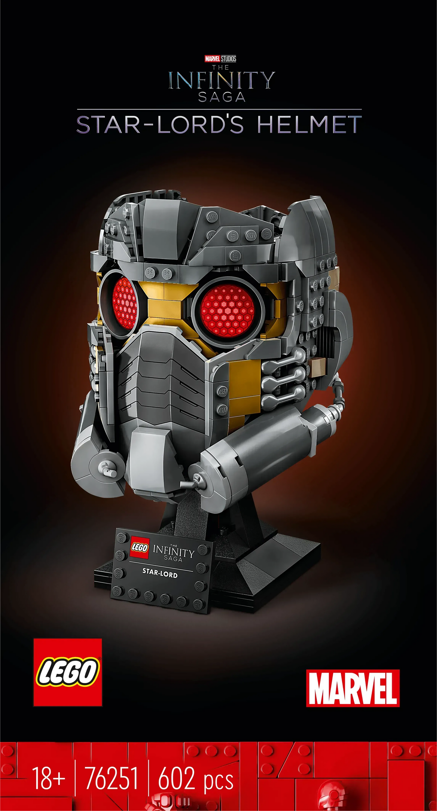 LEGO Star-Lords helm 76251 Marvel