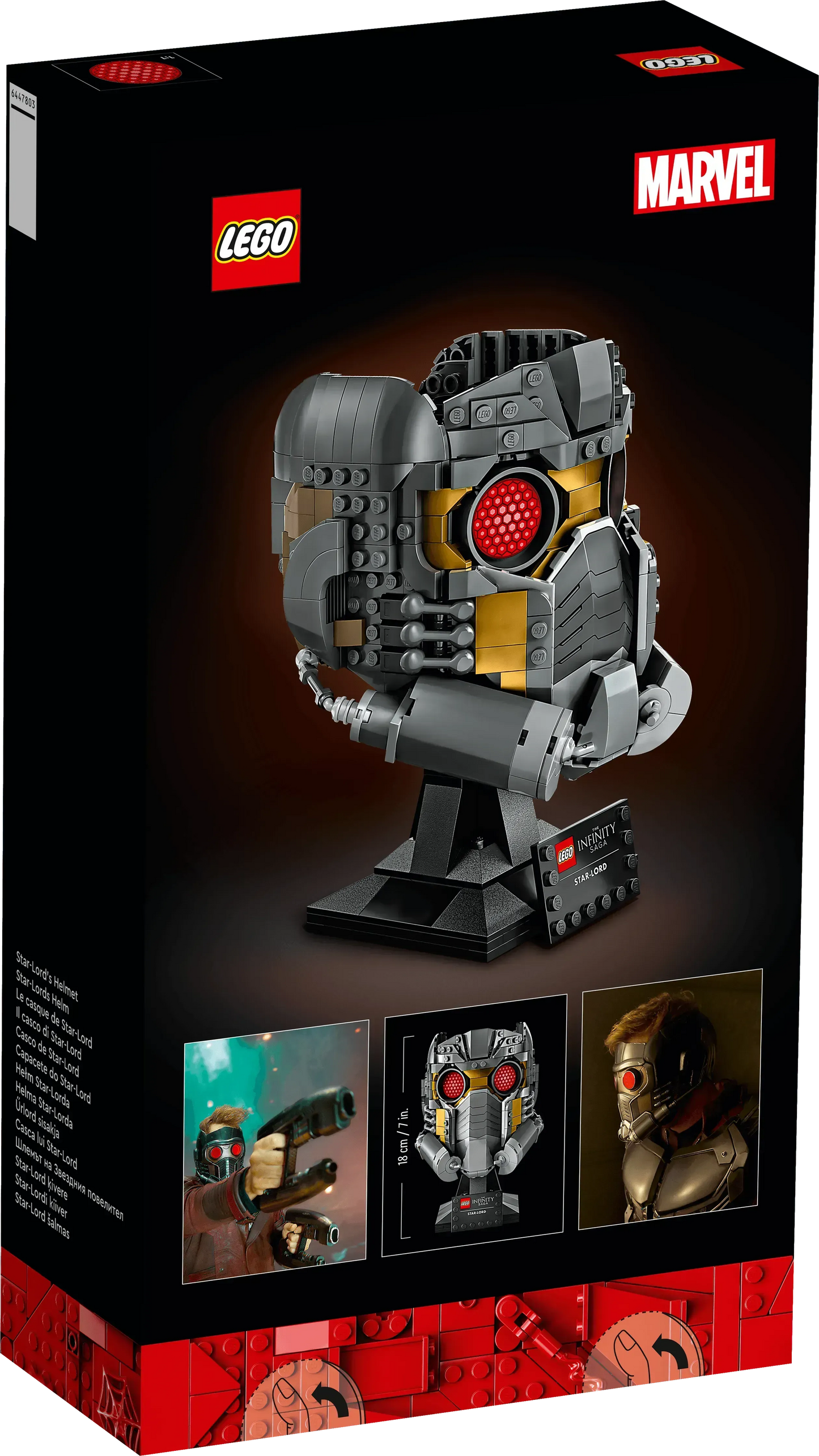 LEGO Star-Lords helm 76251 Marvel