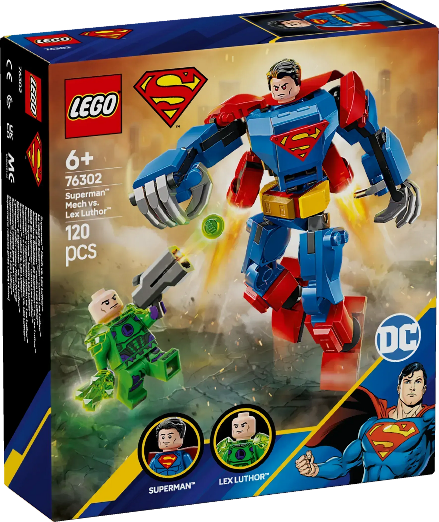 LEGO Superman Mecha Vs Lex Luthor 76302 Superman (Pre-Order: January 2025)