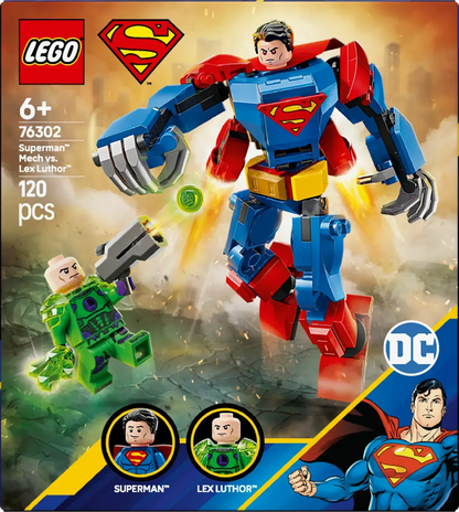 LEGO Superman Mecha Vs Lex Luthor 76302 Superman (Pre-Order: January 2025)