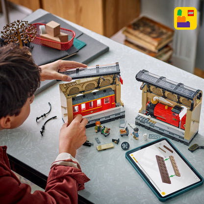LEGO Zweinstein Express boekensteun 76450 Harry Potter