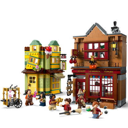 LEGO Zwik & Zwachtels Zwerkbalpaleis en ijssalon 76452 Harry Potter
