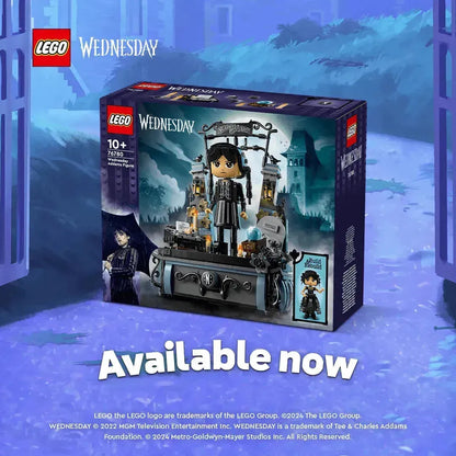 LEGO Wednesday Addams figuur 76780 Wednesday