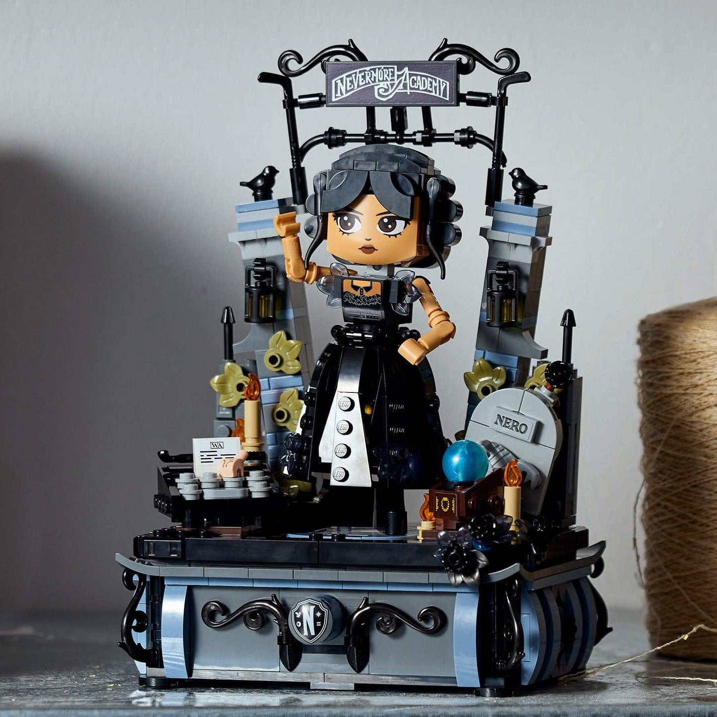 LEGO Wednesday Addams figure 76780 Wednesday