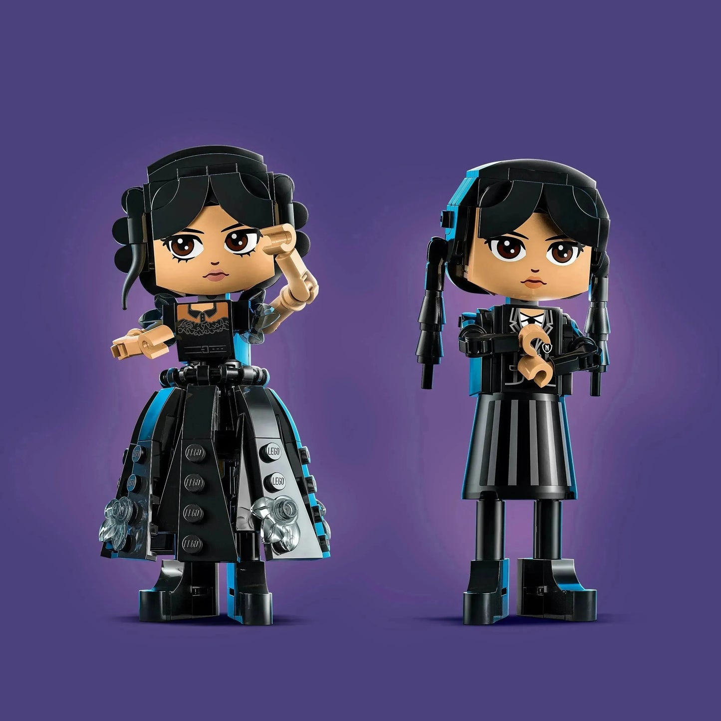 LEGO Wednesday Addams figuur 76780 Wednesday