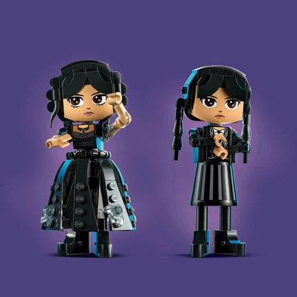 LEGO Wednesday Addams figuur 76780 Wednesday