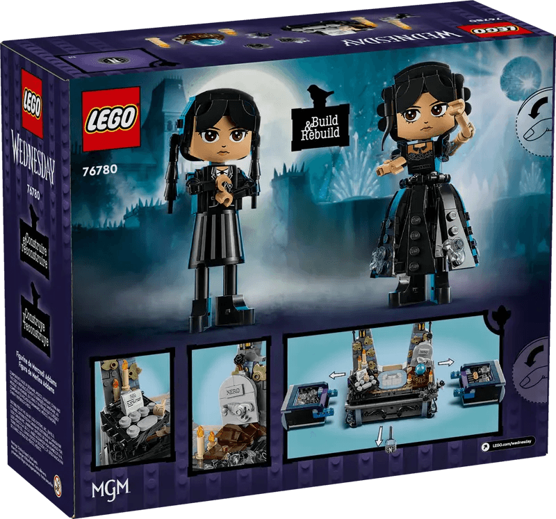 LEGO Wednesday Addams figure 76780 Wednesday