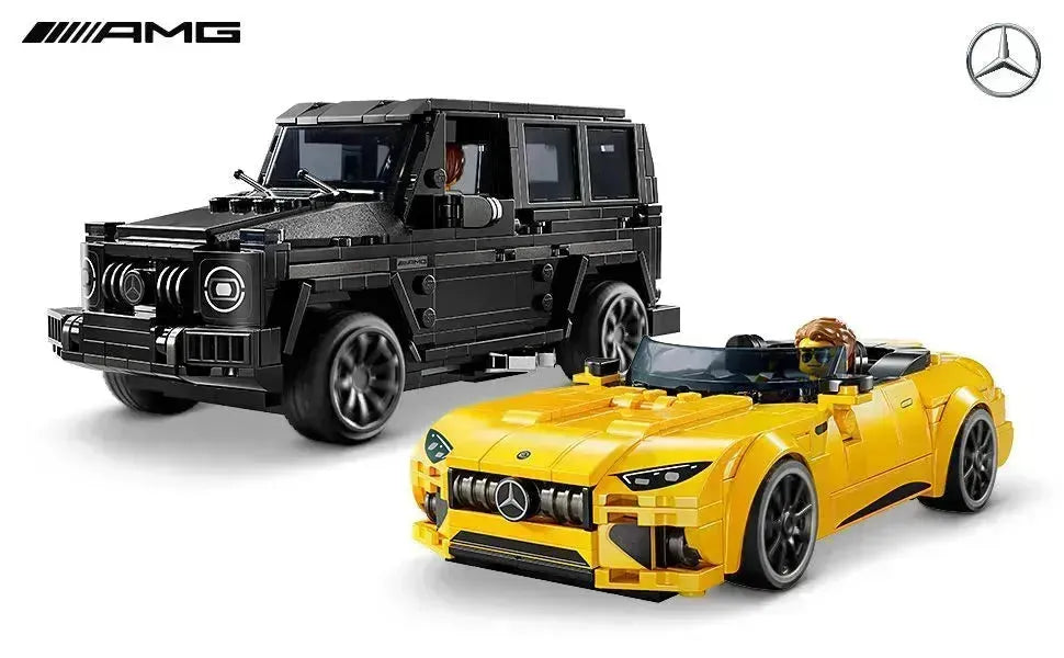 LEGO Mercedes-AMG GT Roadster 2024 & AMG G 63 76924 Speedchampions
