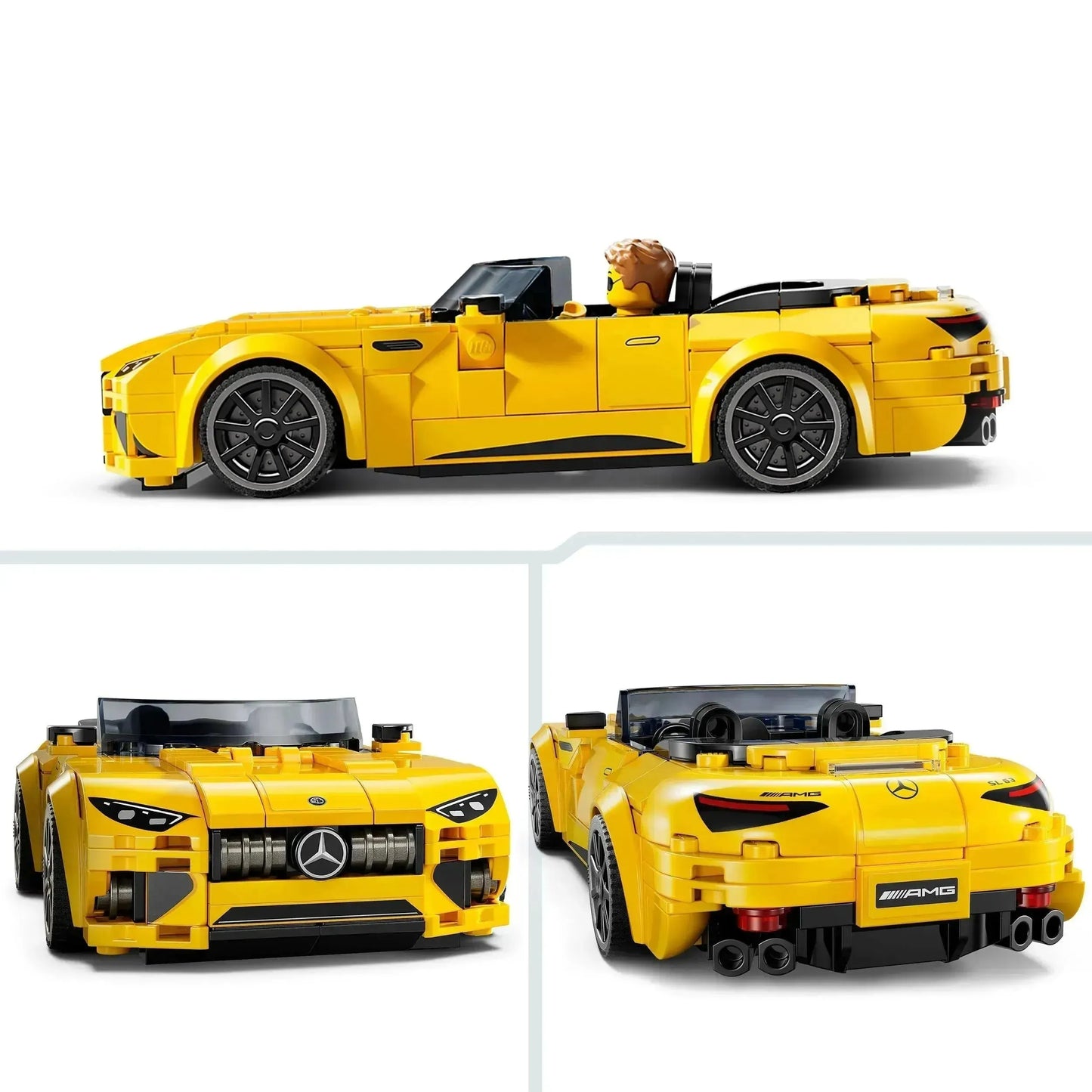 LEGO Mercedes-AMG GT Roadster 2024 & AMG G 63 76924 Speedchampions