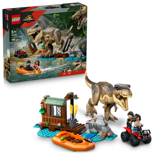 LEGO T. rex rivierontsnapping 76975 Jurassic World (Pre-Order: juni)