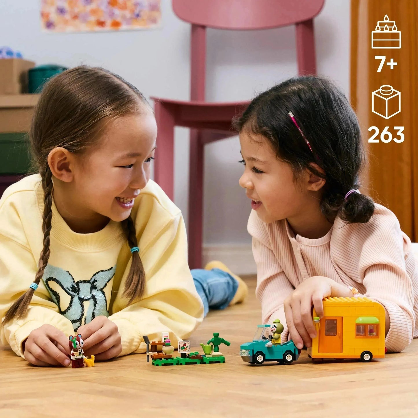 LEGO Leifs caravan en tuinwinkel 77054 Animal Crossing