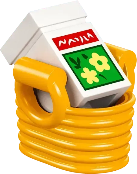 LEGO Leifs caravan en tuinwinkel 77054 Animal Crossing