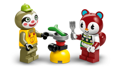 LEGO Leifs caravan en tuinwinkel 77054 Animal Crossing