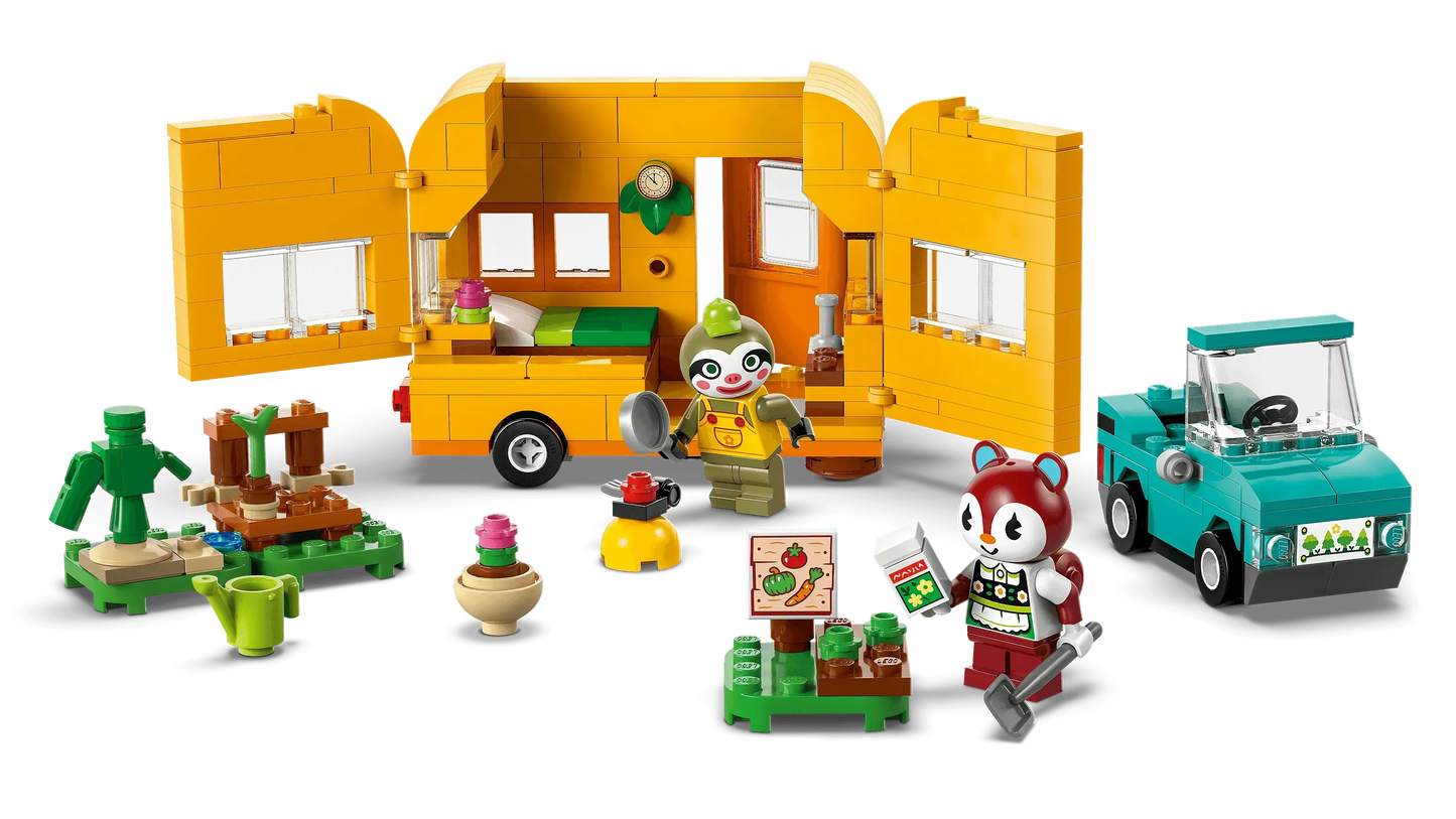 LEGO Leifs caravan en tuinwinkel 77054 Animal Crossing